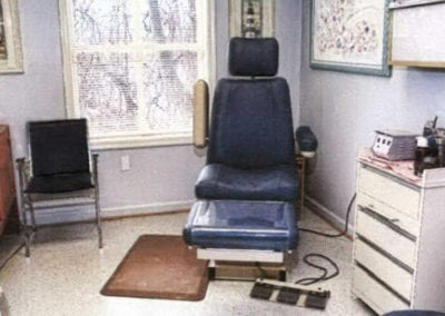 Bones Diagnosing chair in Robert A Breiner DPM